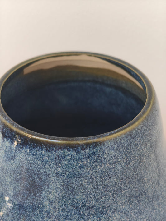 Petit vase Variation Rose et Bleu "imparfait"
