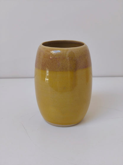 Petit vase jaune