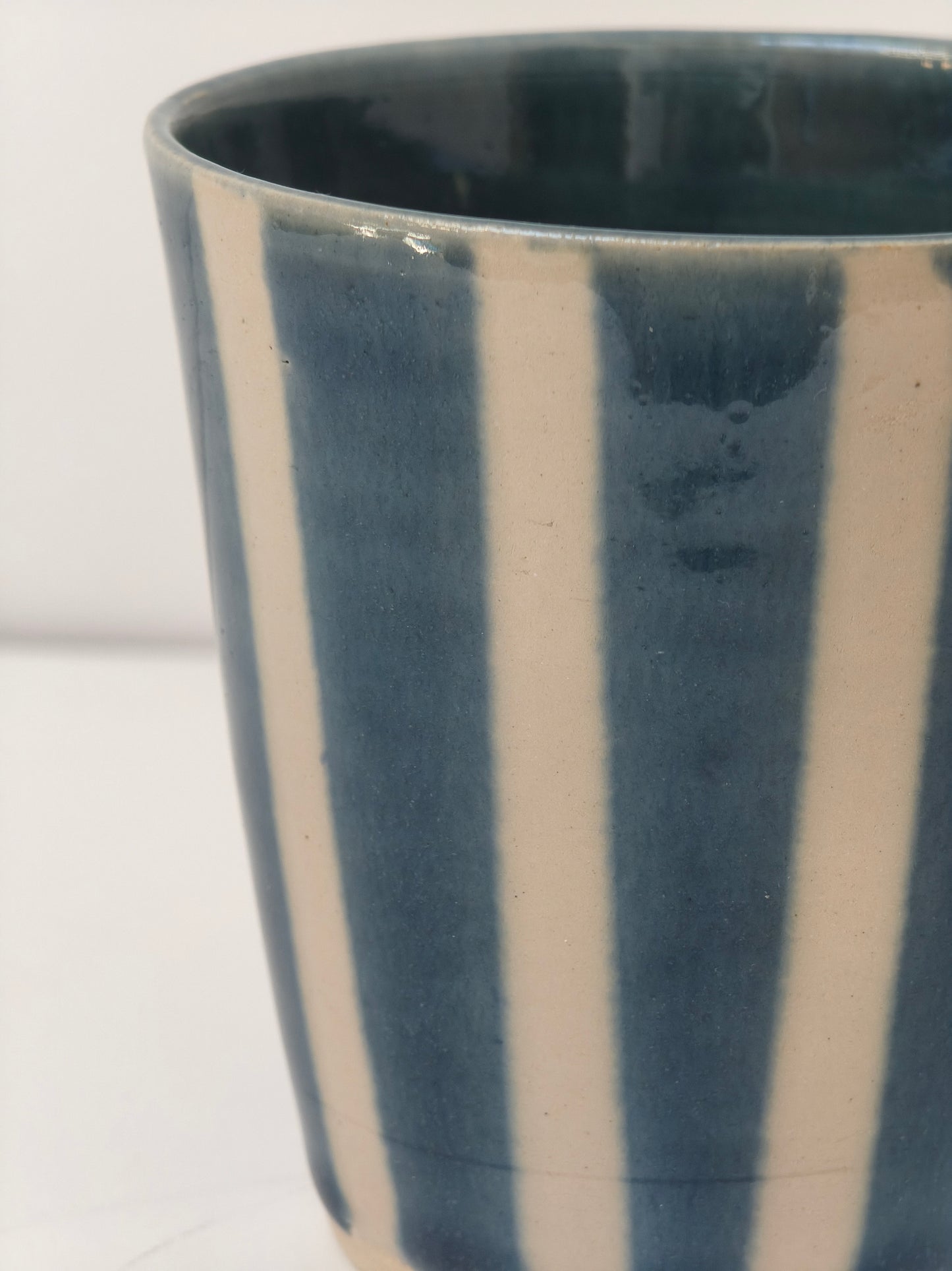 Grand mug rayé