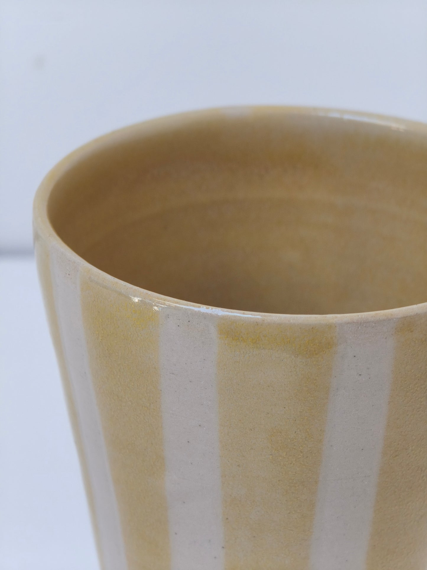 Grand mug rayé