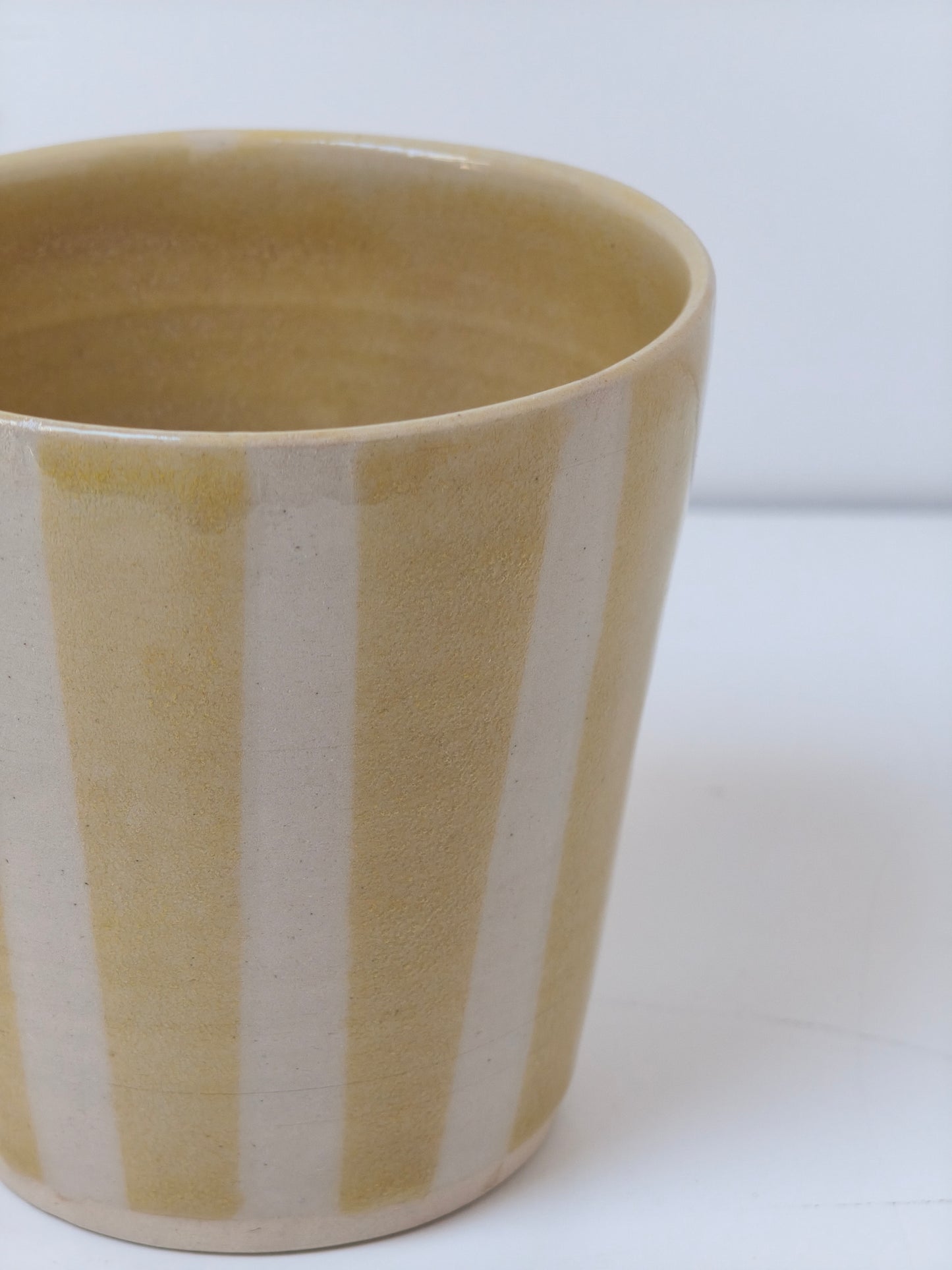 Grand mug rayé