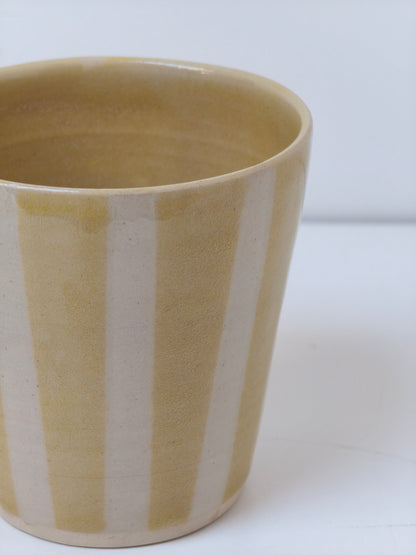 Grand mug rayé