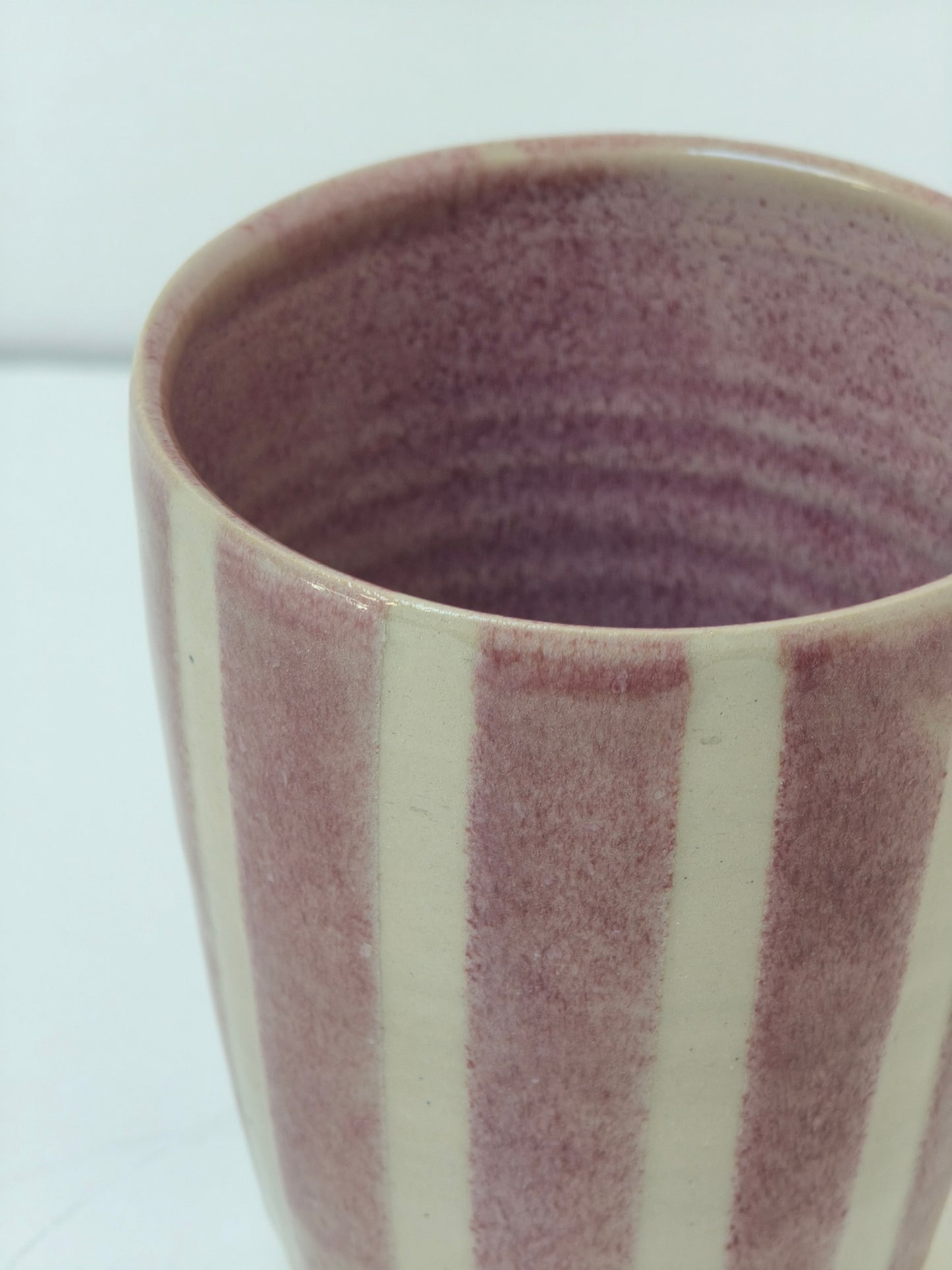 Grand mug rayé