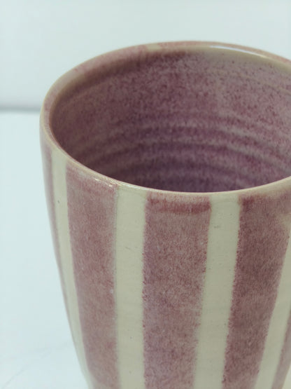 Grand mug rayé