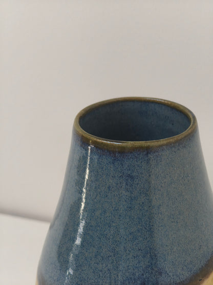 Petit vase Variation – Bleu et Jaune