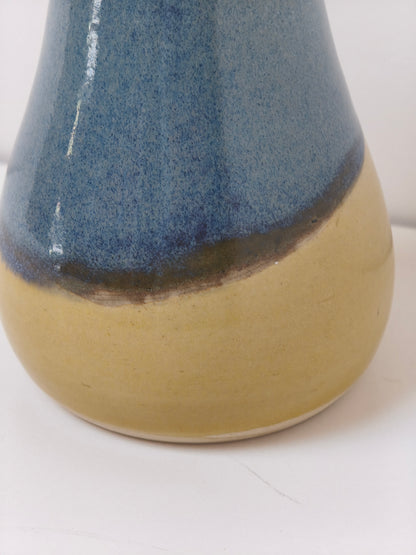 Petit vase Variation – Bleu et Jaune