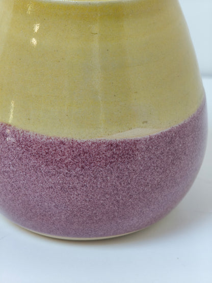 Petit vase Variation – Jaune et Rose