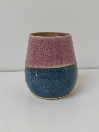 Petit vase Variation – Rose et  Bleu "imparfait"n°3